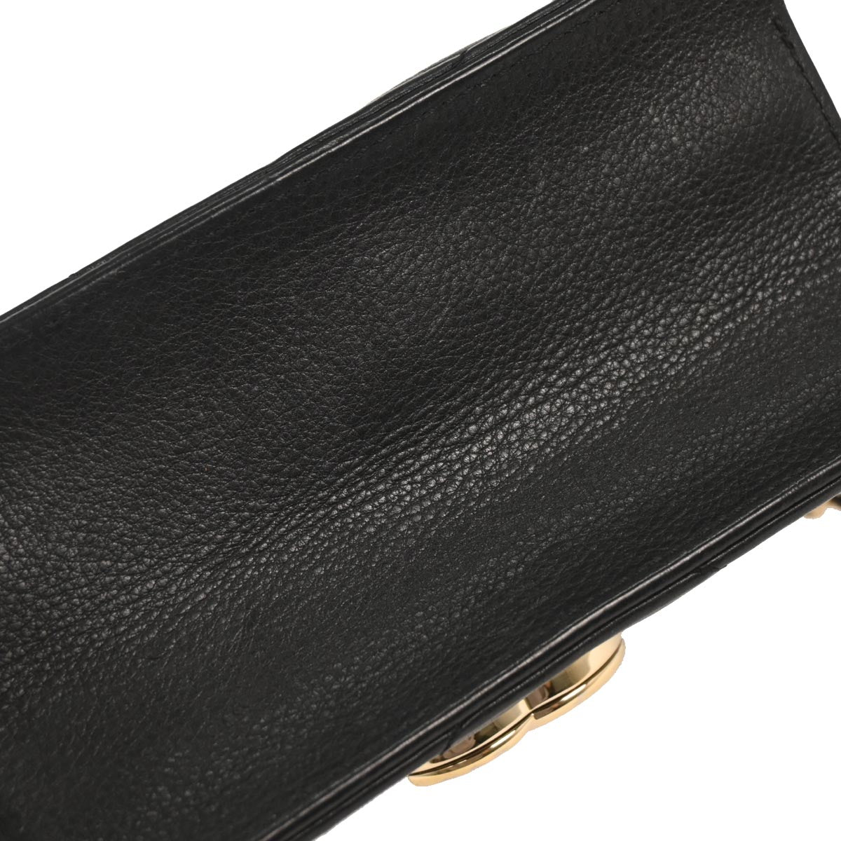 Chanel 2019 Black Calfskin Chevron Shoulder Bag