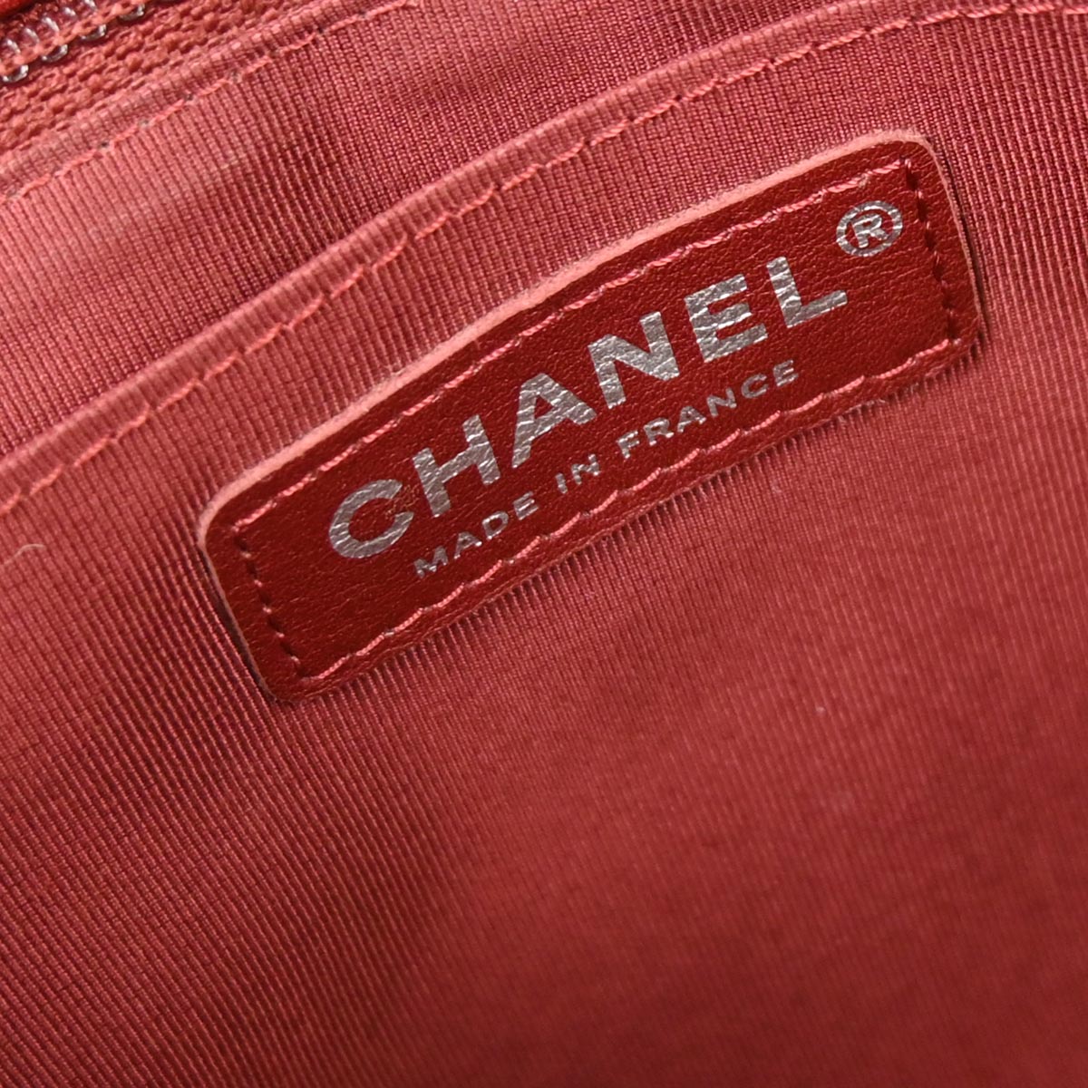Chanel 2014-2015 Red Lambskin Paris Dallas Stars and Stripes Flap Bag Shoulder Bag