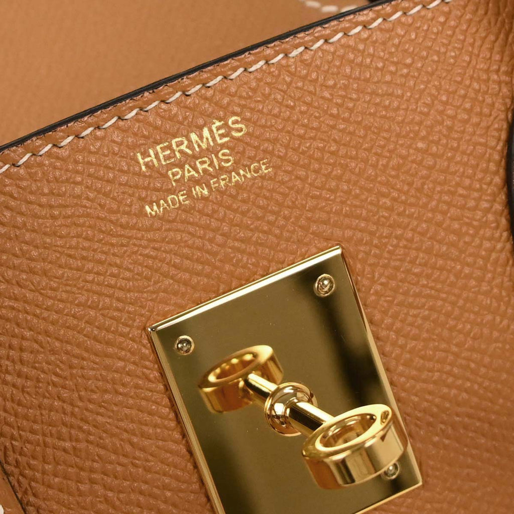 Hermes Toffee Epsom Birkin 30 Handbag