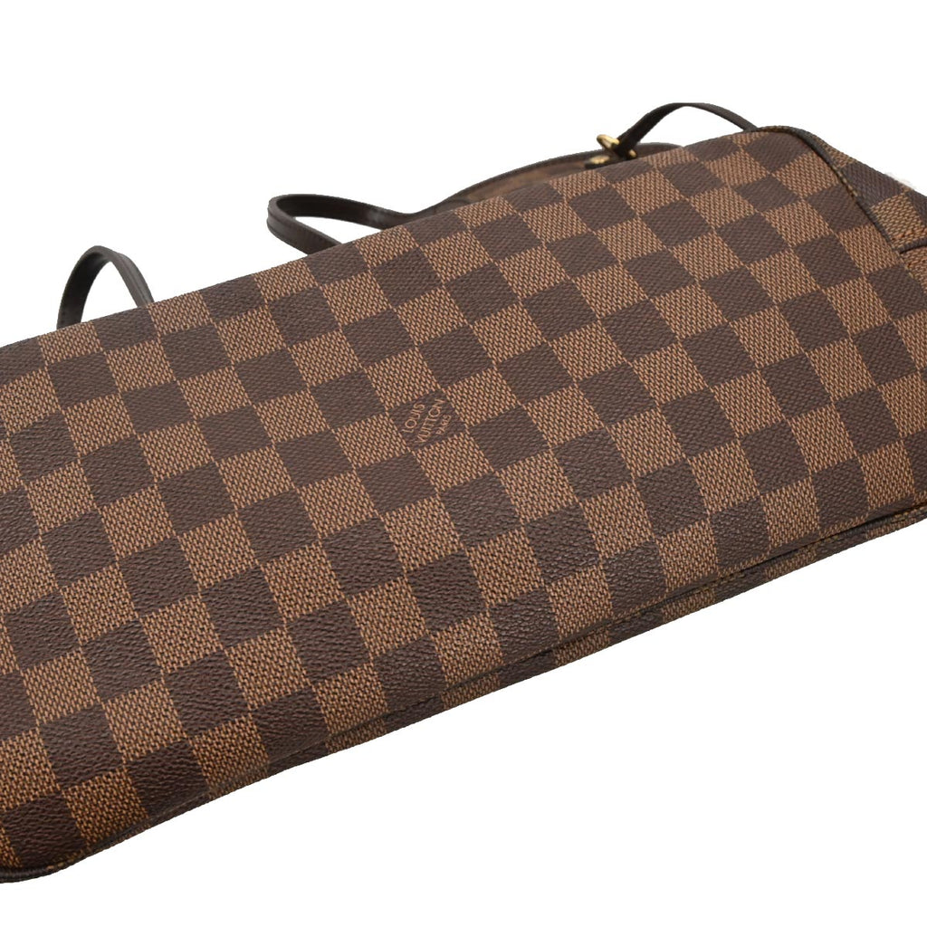 Louis Vuitton Damier Neverfull MM Shoulder Tote Bag N51105