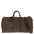 Louis Vuitton Damier Keepall Bandouliere 55 2way Shoulder Duffle Bag N41414