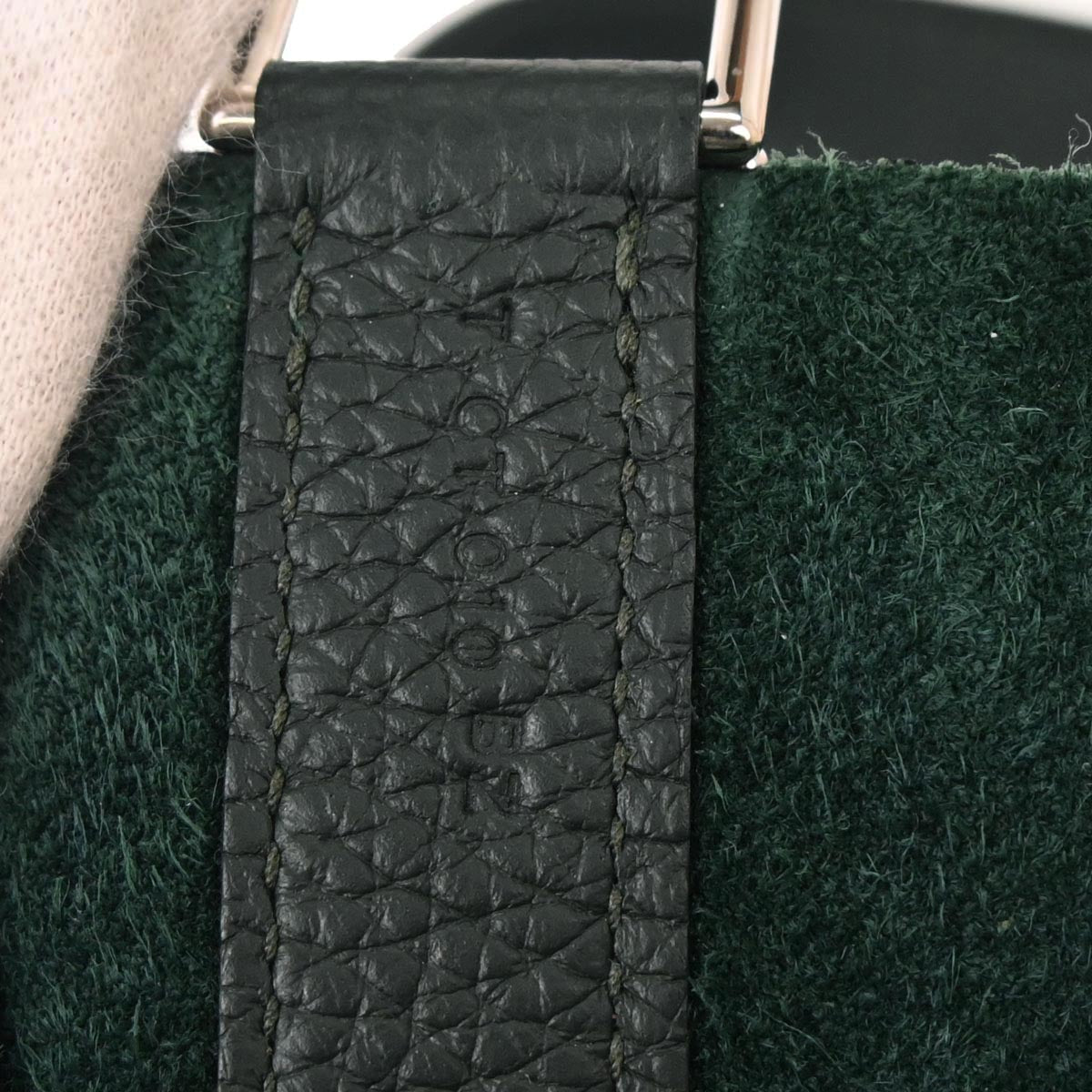Hermes Vert Anglais Taurillon Clemence Picotin Lock 26 GM Handbag