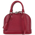 Louis Vuitton Pink Epi Alma BB 2way Shoulder Handbag M40851