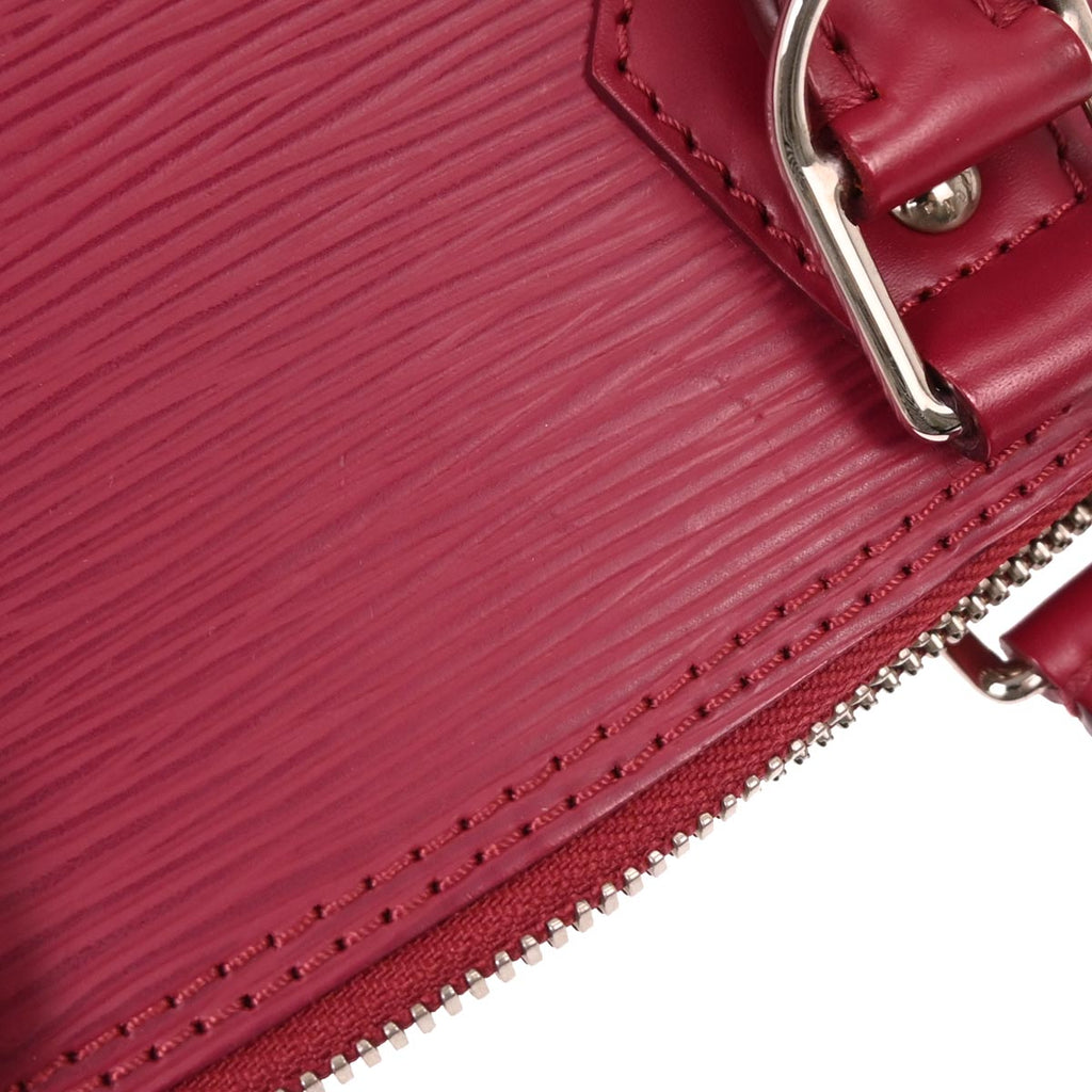 Louis Vuitton Pink Epi Alma BB 2way Shoulder Handbag M40851