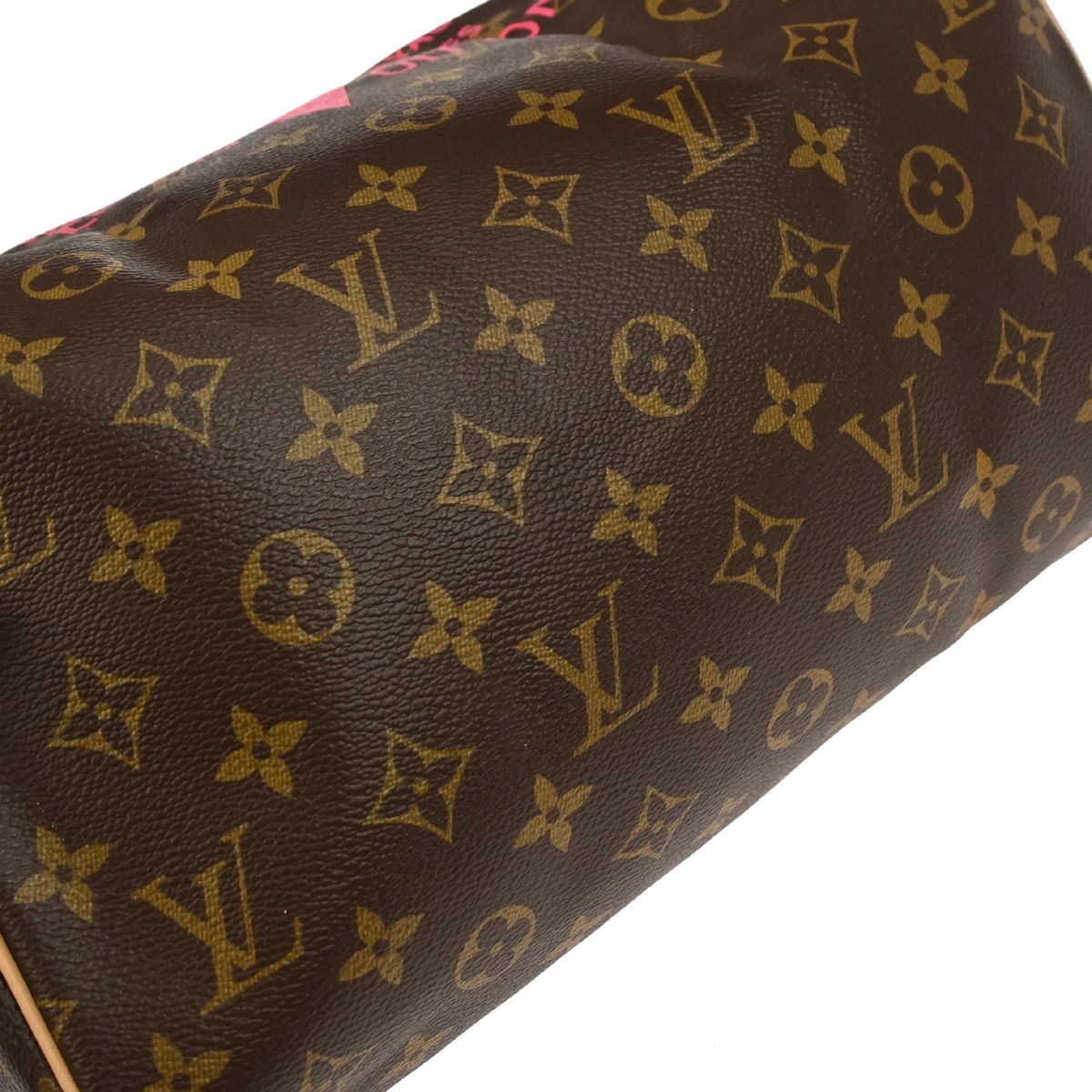 Louis Vuitton Pink Monogram V Speedy 30 Handbag M41533