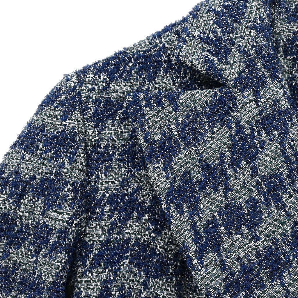 Chanel 2012 Double Breasted Coat Blue #36