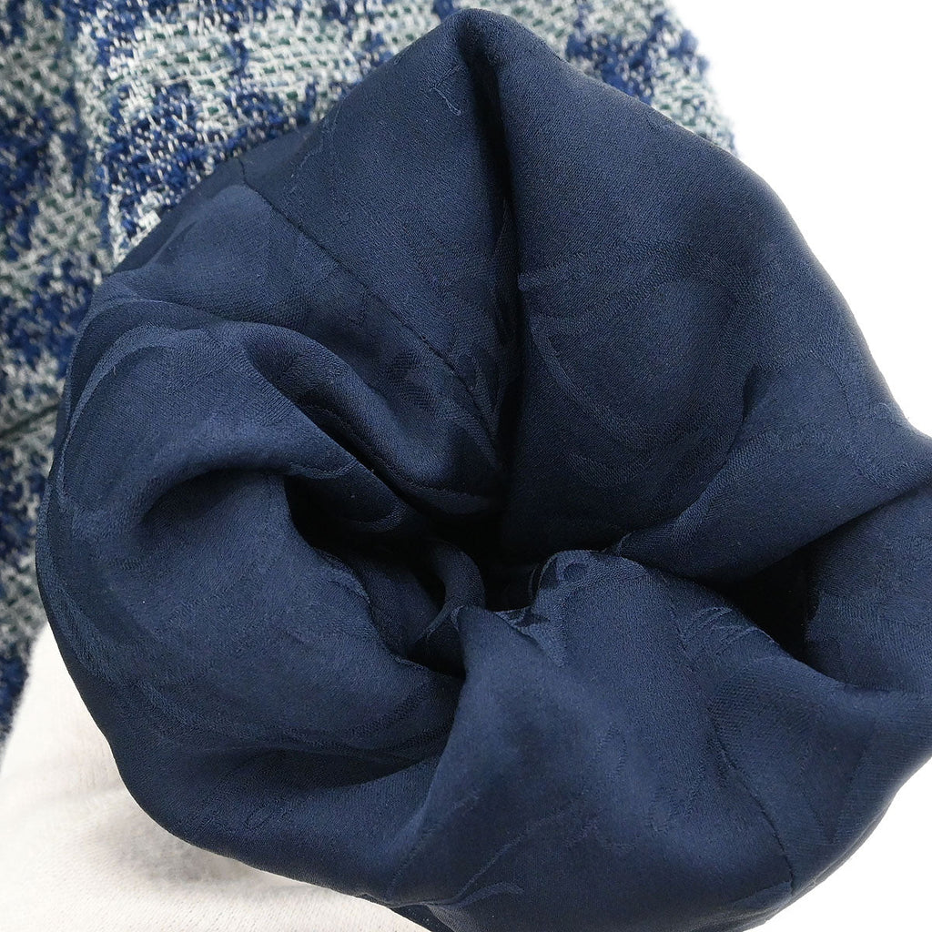 Chanel 2012 Double Breasted Coat Blue #36