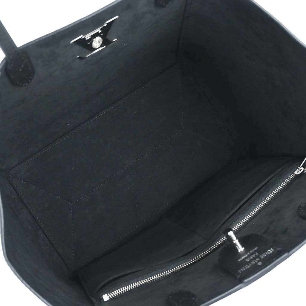 Louis Vuitton Black Lockme Cabas Tote Bag M42291