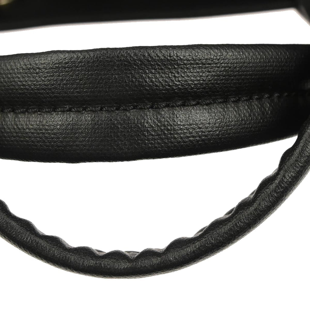 Chanel Black Coated Canvas Paris-Biarritz MM Tote Handbag
