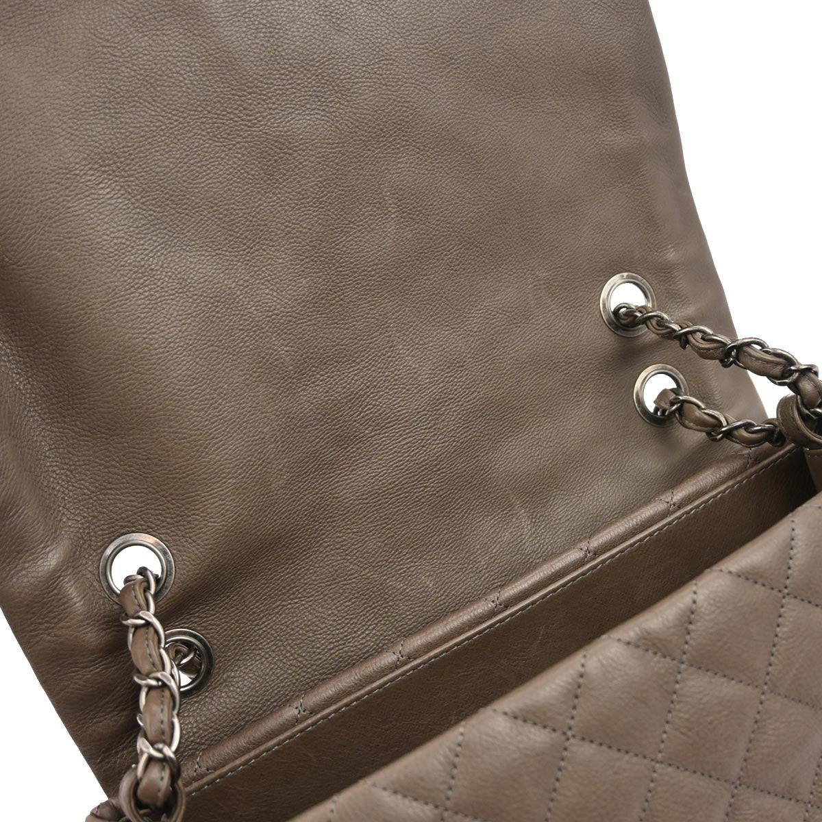 Chanel 2011 Brown Calfskin Paris-Byzance Istanbul Flap Bag Shoulder Bag