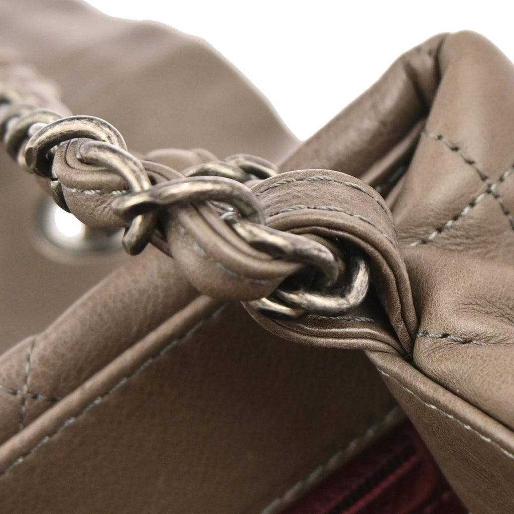 Chanel 2011 Brown Calfskin Paris-Byzance Istanbul Flap Bag Shoulder Bag