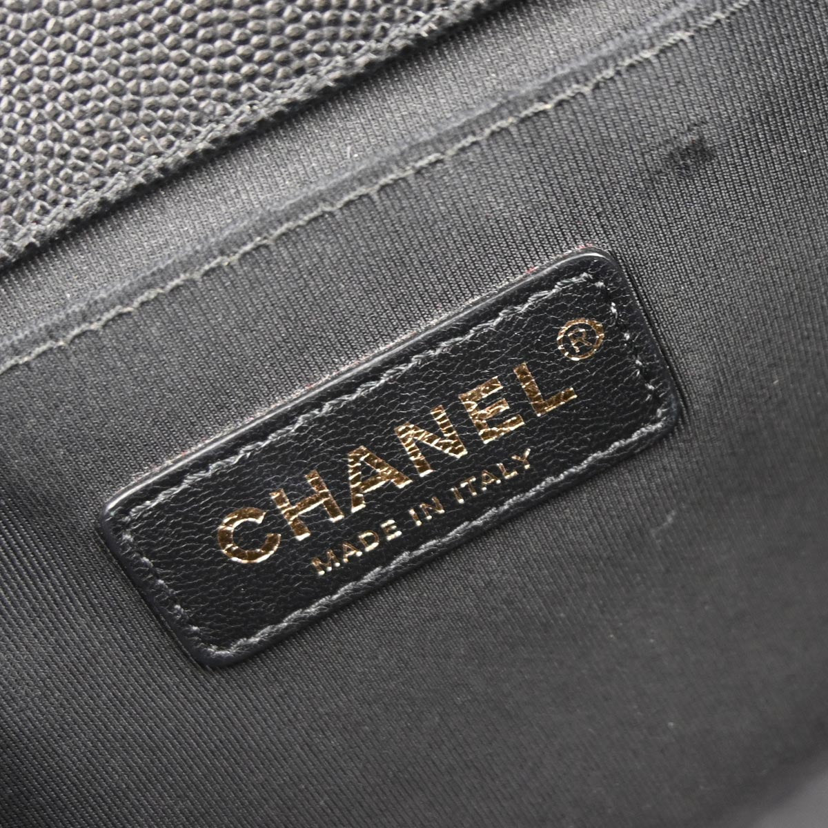 Boy Chanel Black Caviar Medium Shoulder Bag