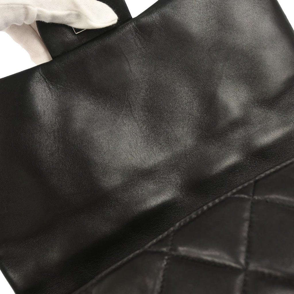 Chanel Black Lambskin Shoulder Bag