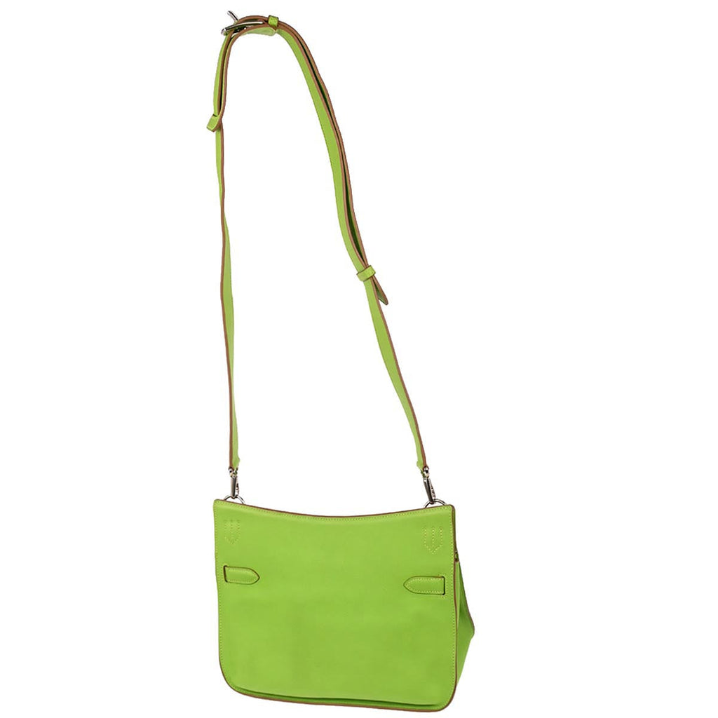 Hermes Apple Green Swift Jypsiere 28 Shoulder Bag