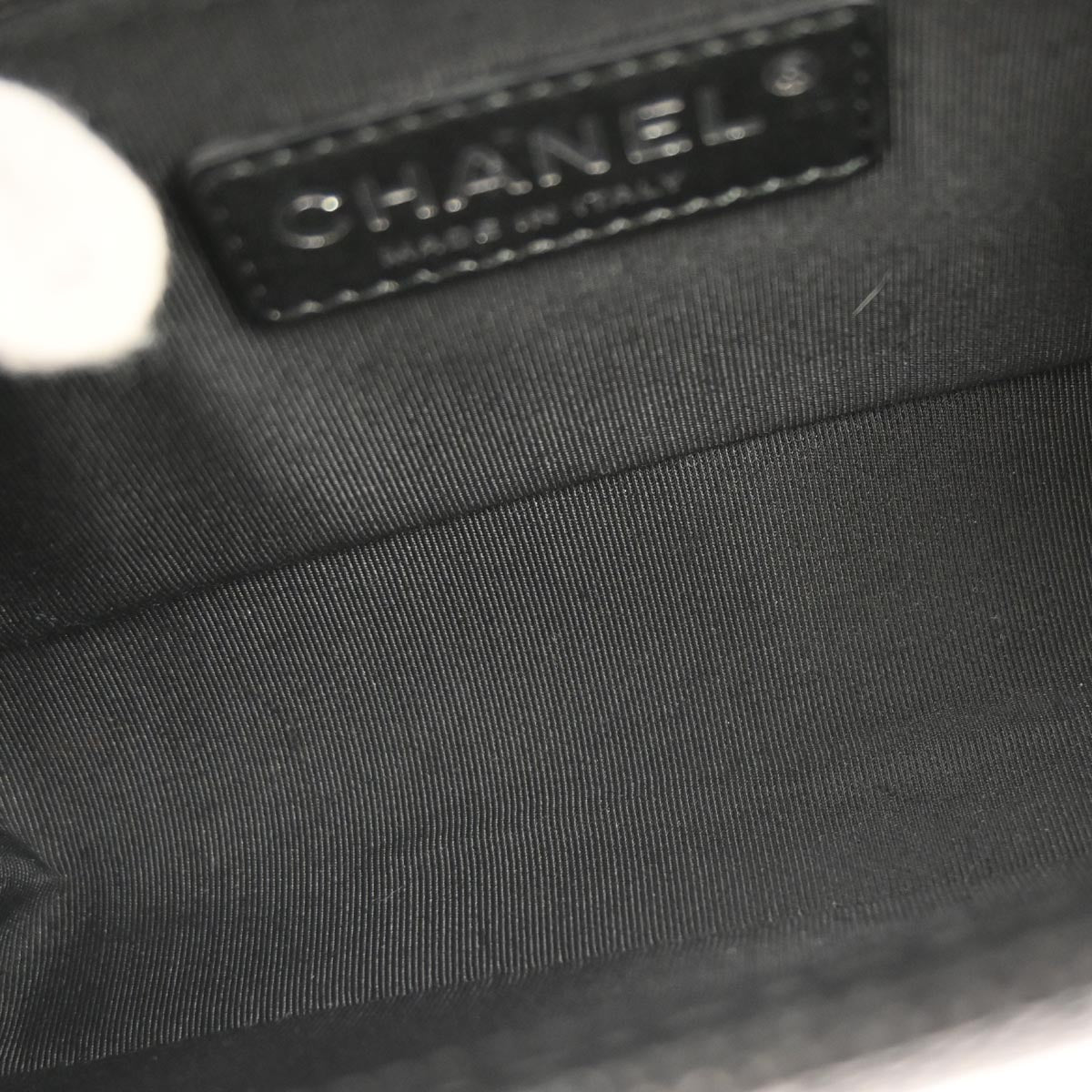 Boy Chanel Black Caviar Small Chain Shoulder Bag