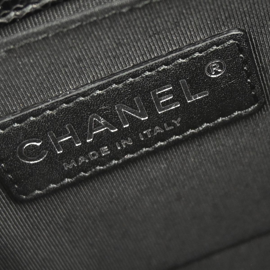 Boy Chanel Black Caviar Small Chain Shoulder Bag