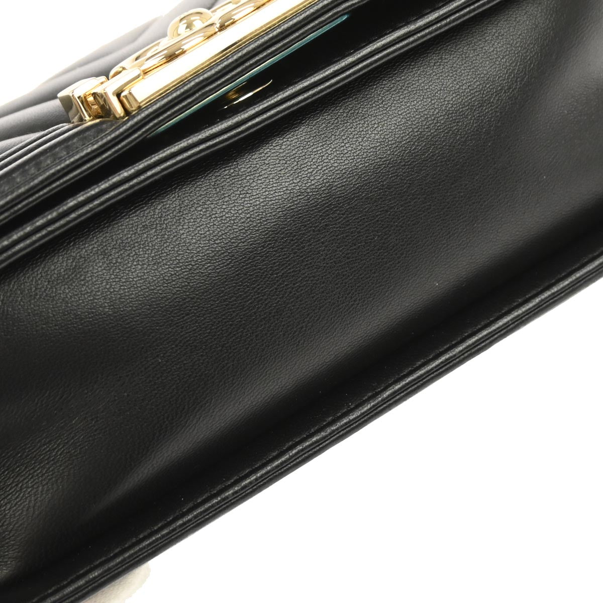Boy Chanel 2017 Black Lambskin Small Chain Shoulder Bag