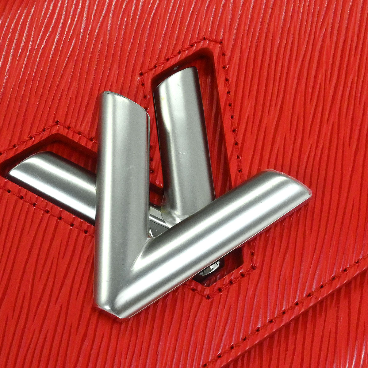 Louis Vuitton Red Epi Twist MM Shoulder Bag M50523