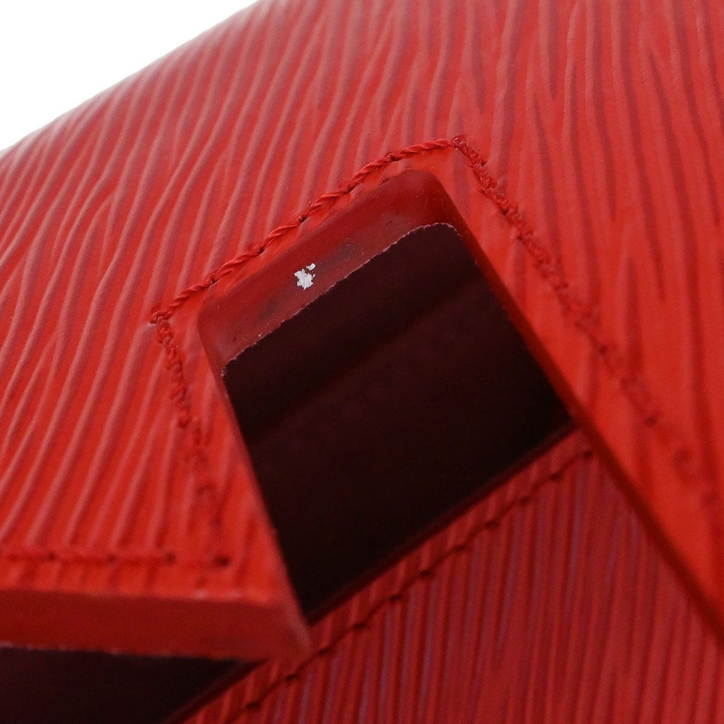 Louis Vuitton Red Epi Twist MM Shoulder Bag M50523