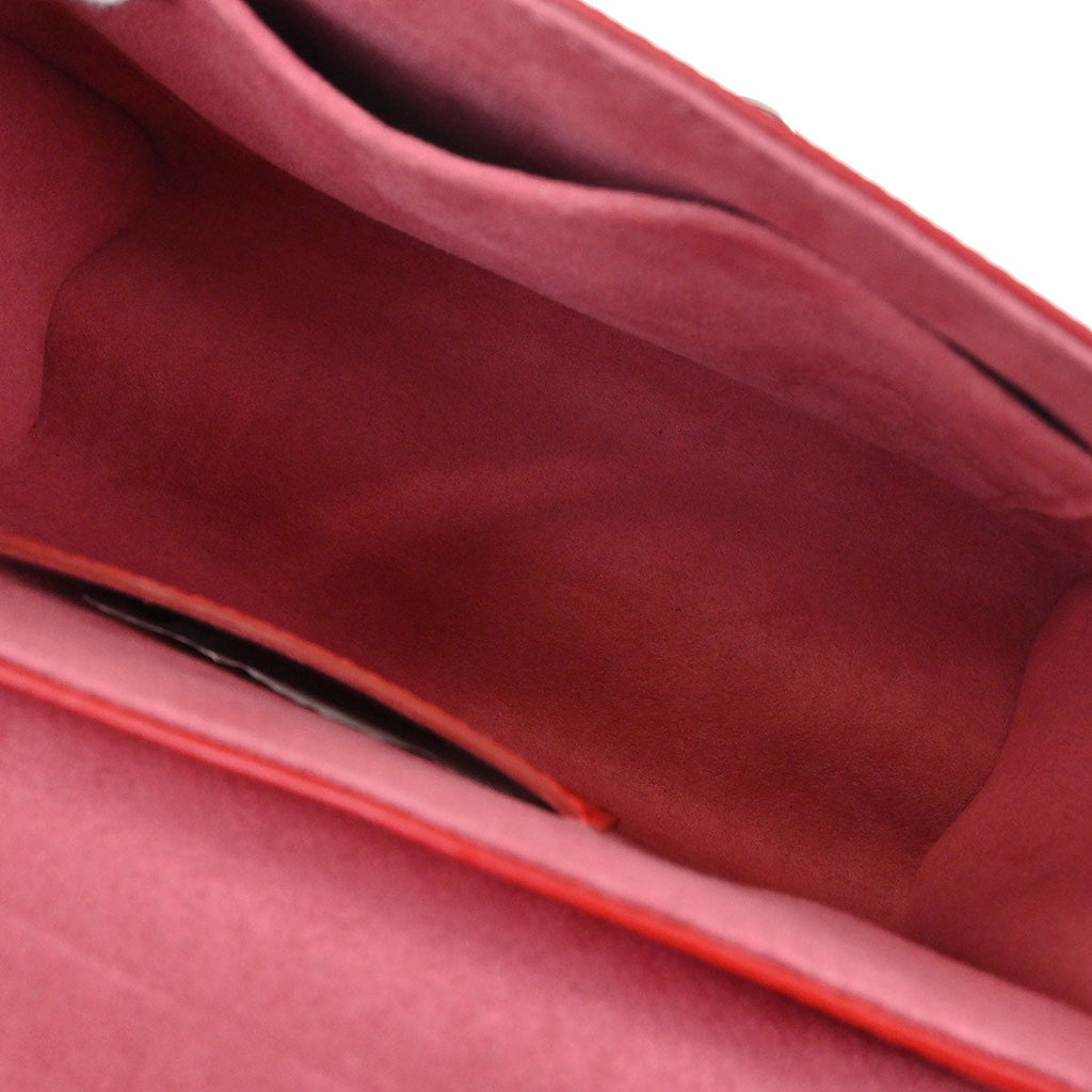 Louis Vuitton Red Epi Twist MM Shoulder Bag M50523