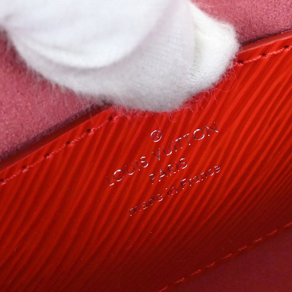 Louis Vuitton Red Epi Twist MM Shoulder Bag M50523
