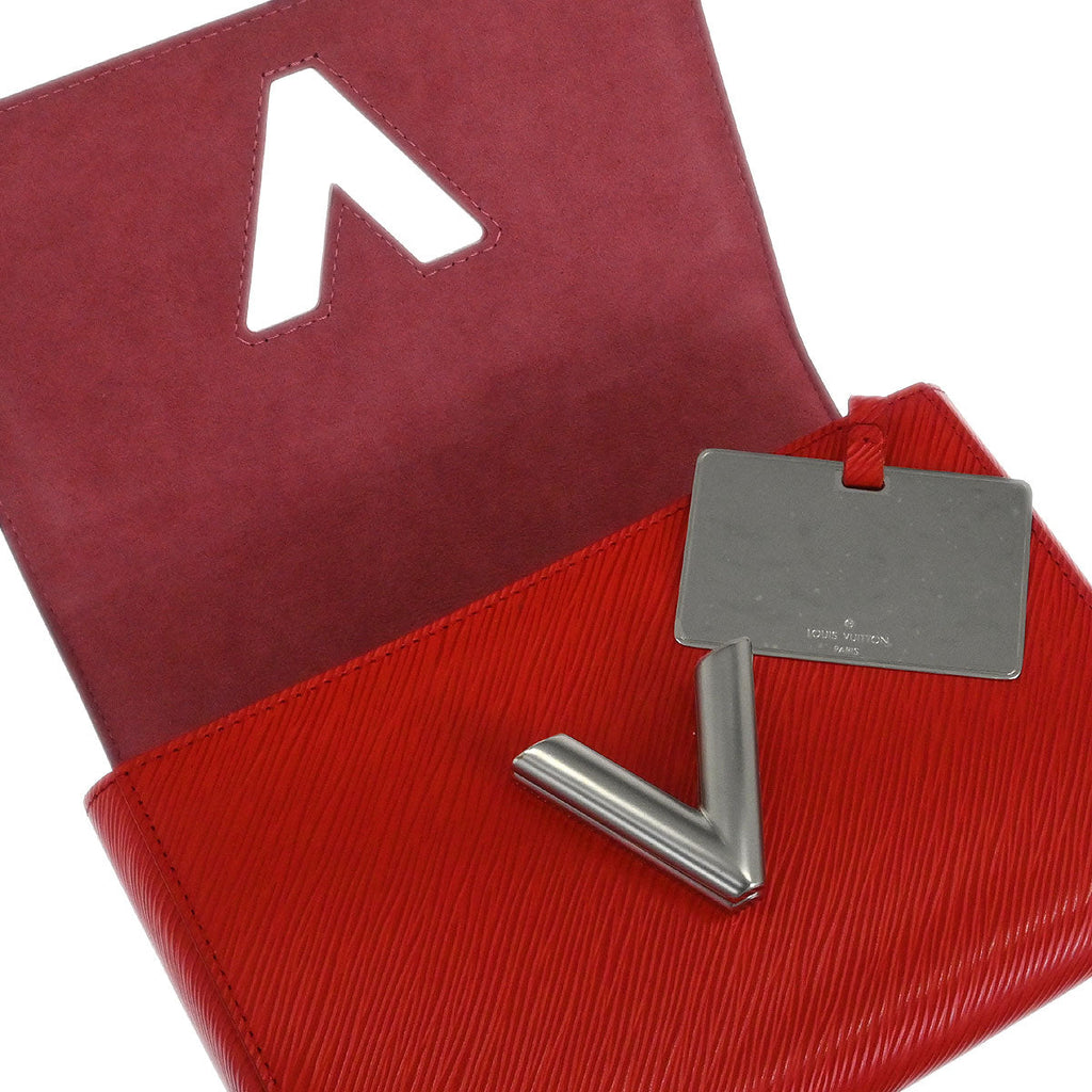 Louis Vuitton Red Epi Twist MM Shoulder Bag M50523