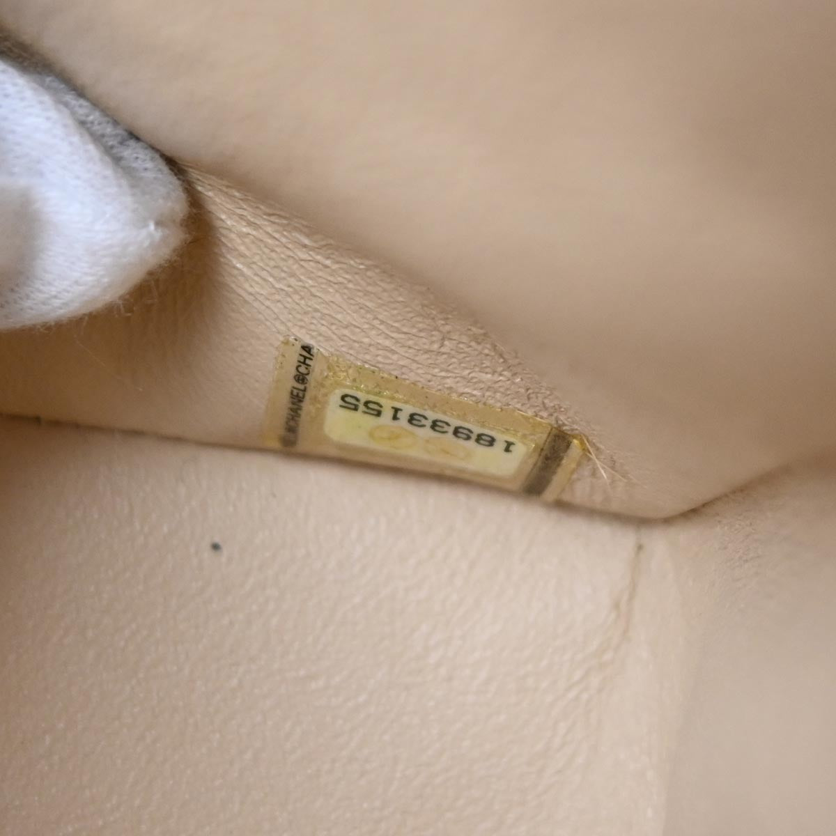 Chanel 2013-2014 Beige Caviar Skin Medium Classic Double Flap Shoulder Bag