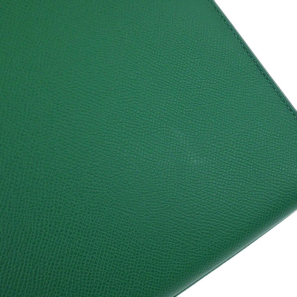 Hermes Vert Vertigo Epsom Kelly 32 Sellier 2way Shoulder Handbag