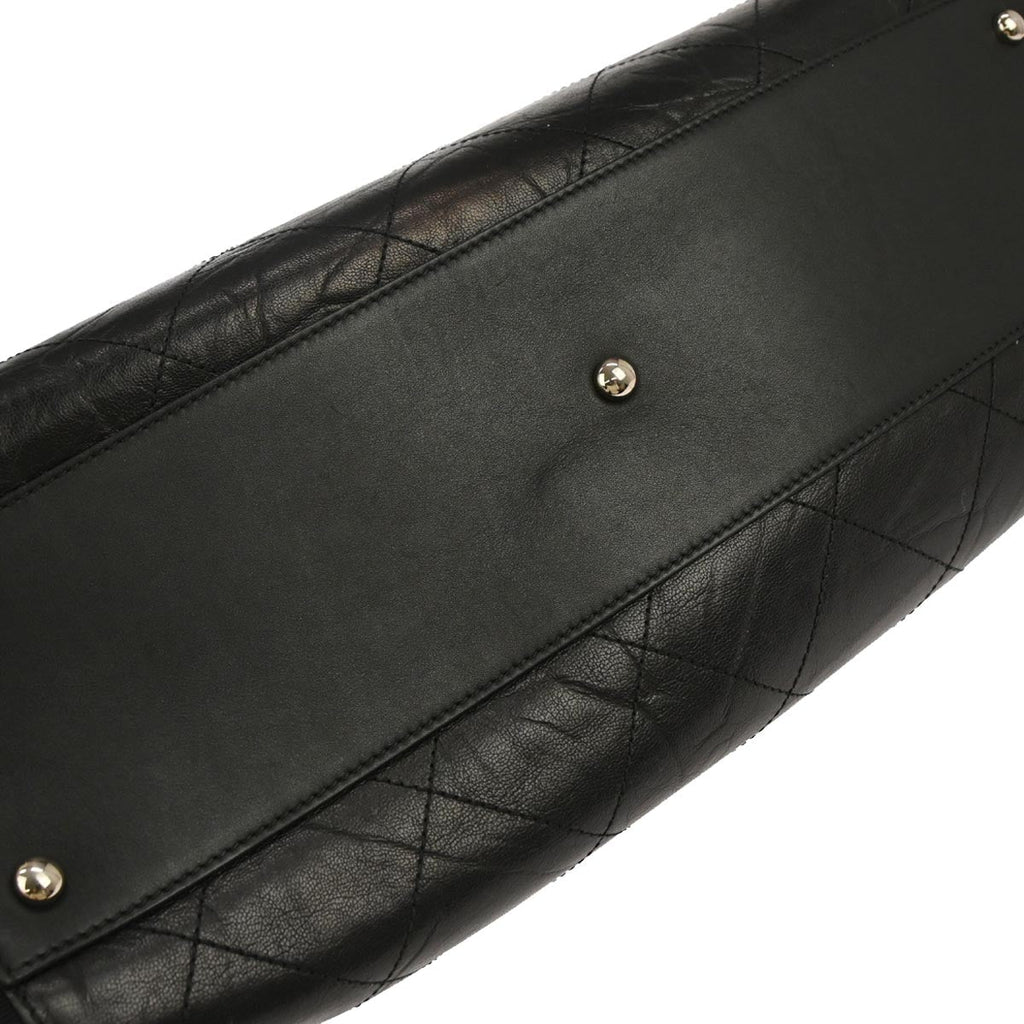 Chanel Black Calfskin Tote Bag