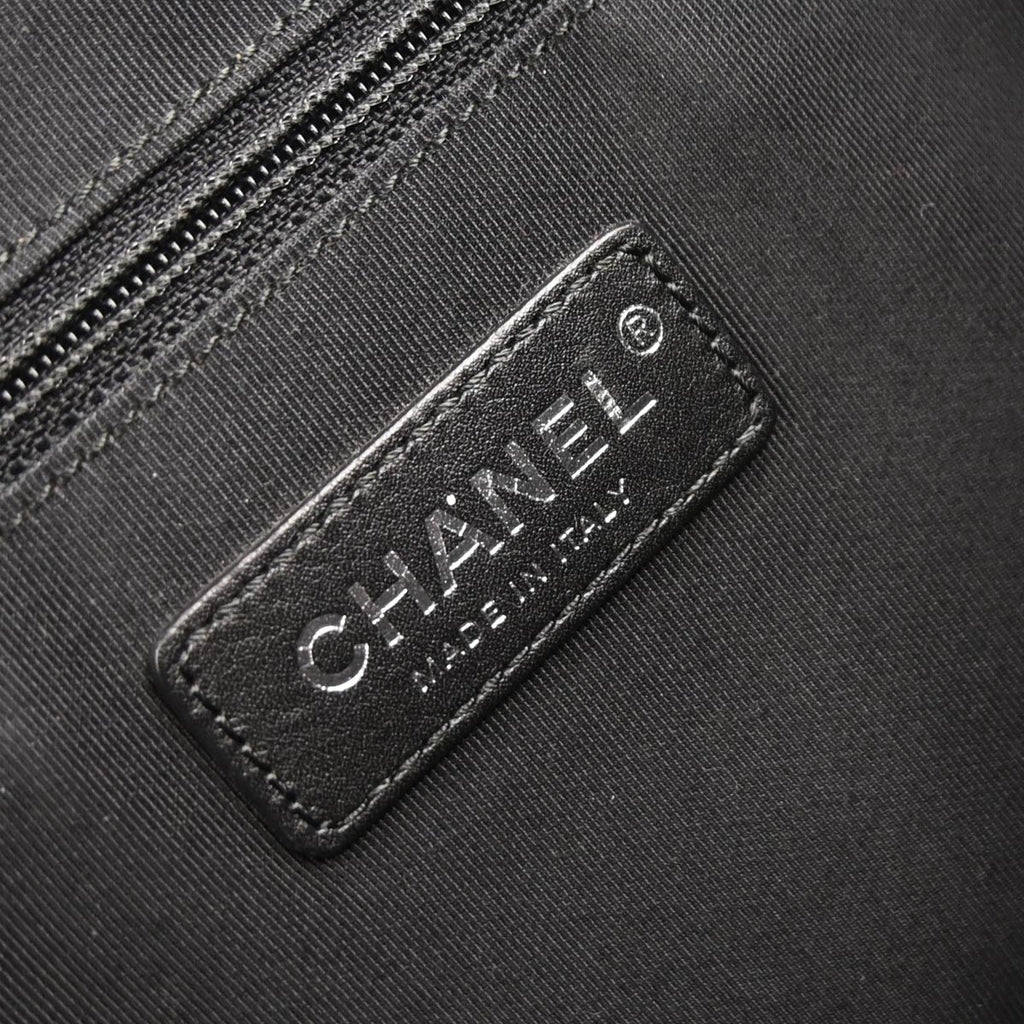 Chanel Black Calfskin Tote Bag