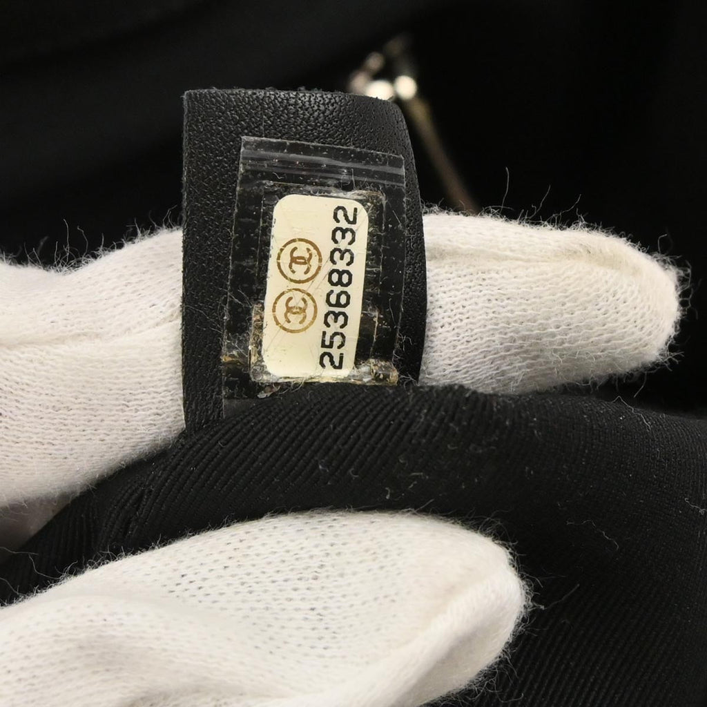 Chanel Black Calfskin Tote Bag