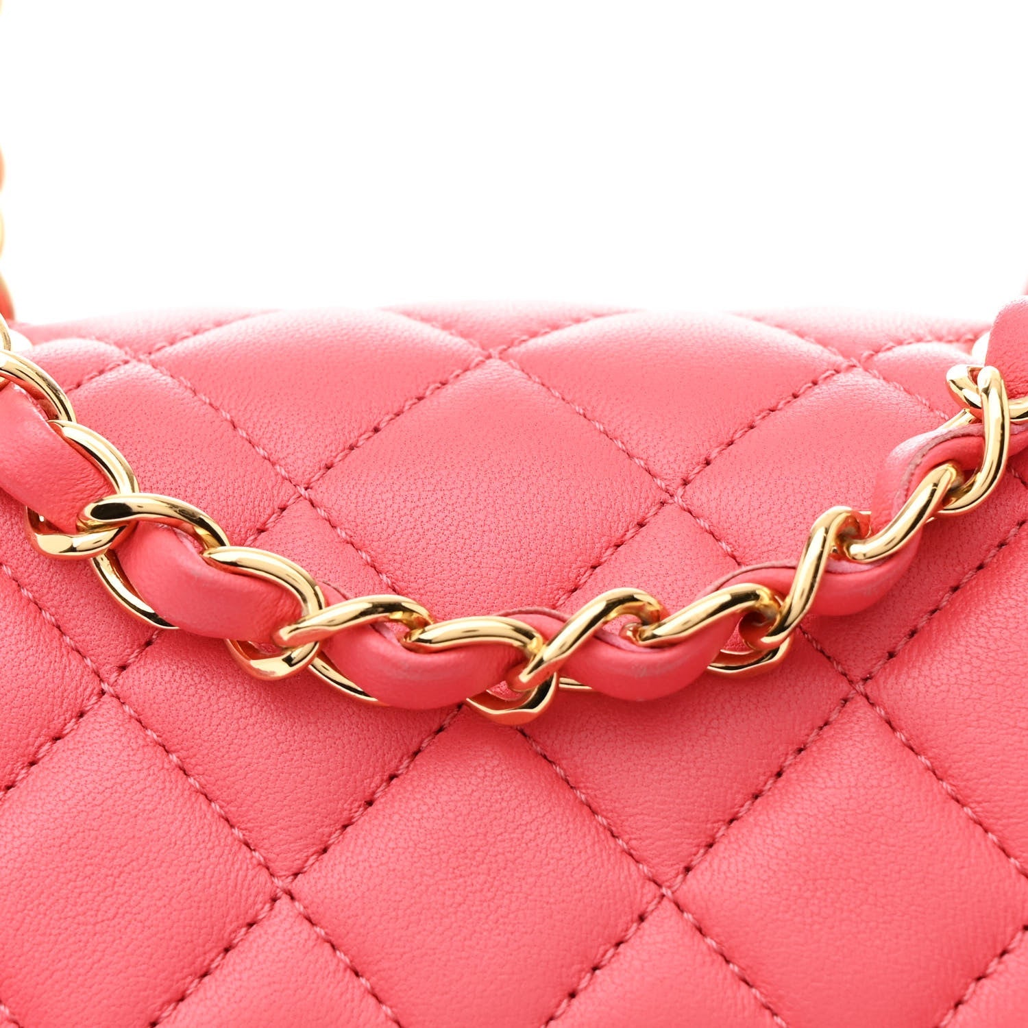 Chanel Lambskin Quilted Small Urban Spirit Backpack Dark Pink
