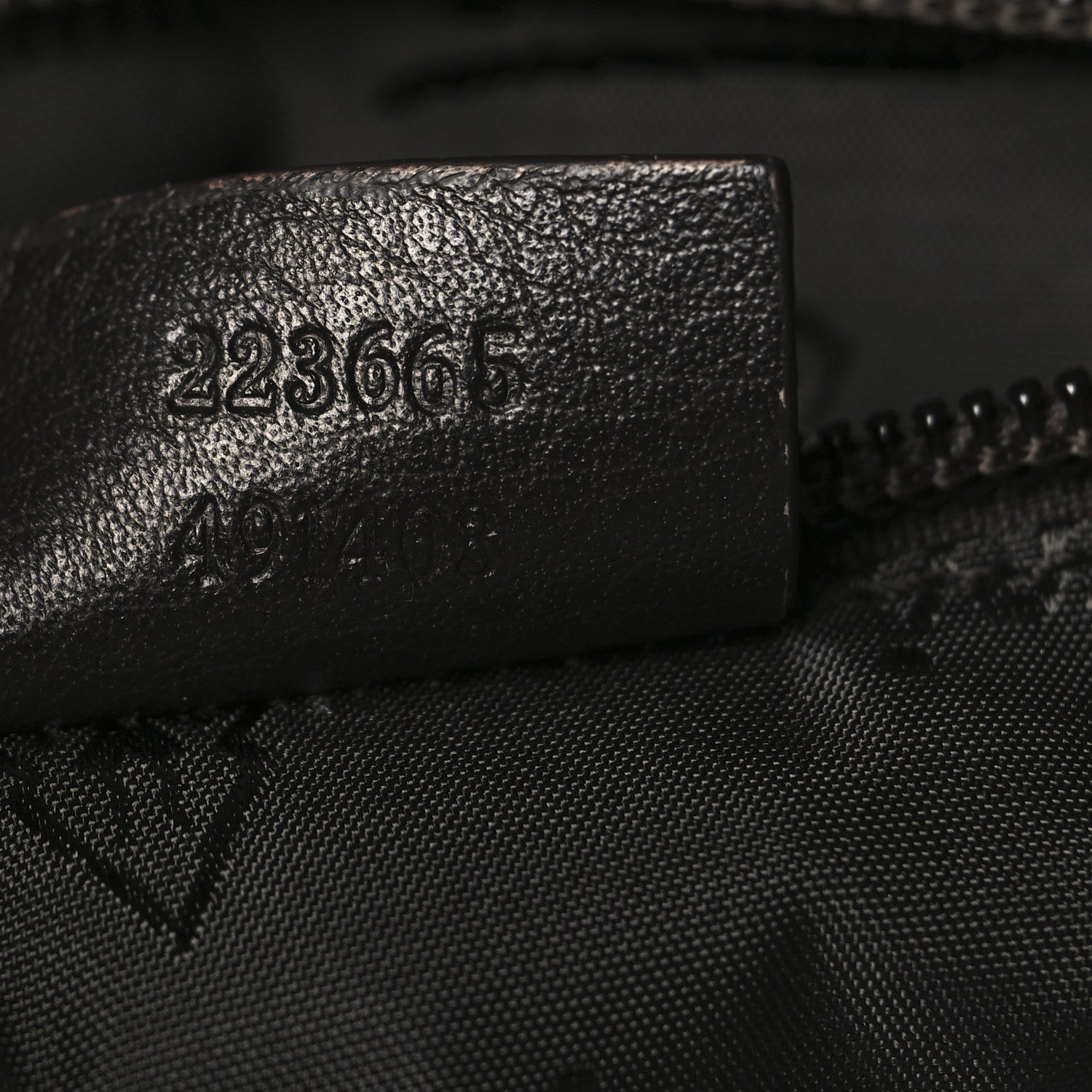 Gucci Guccissima Medium Flap Messenger Bag Chocolate