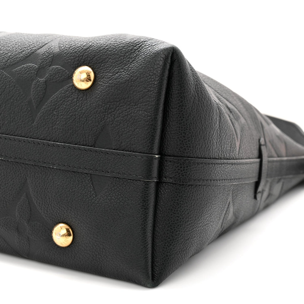 Louis Vuitton Empreinte Monogram Giant CarryAll MM Black