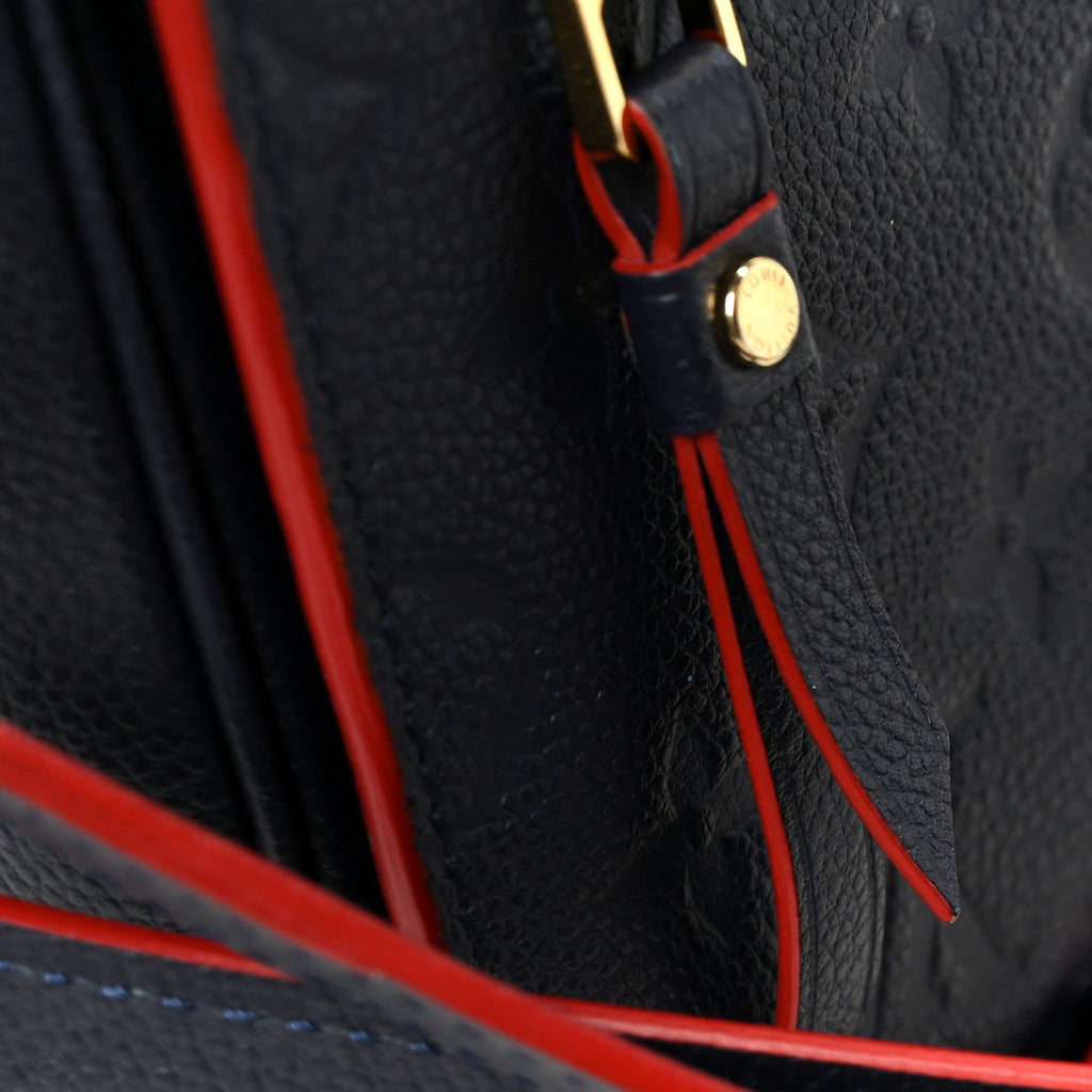 Louis Vuitton Empreinte Pochette Metis Marine Rouge