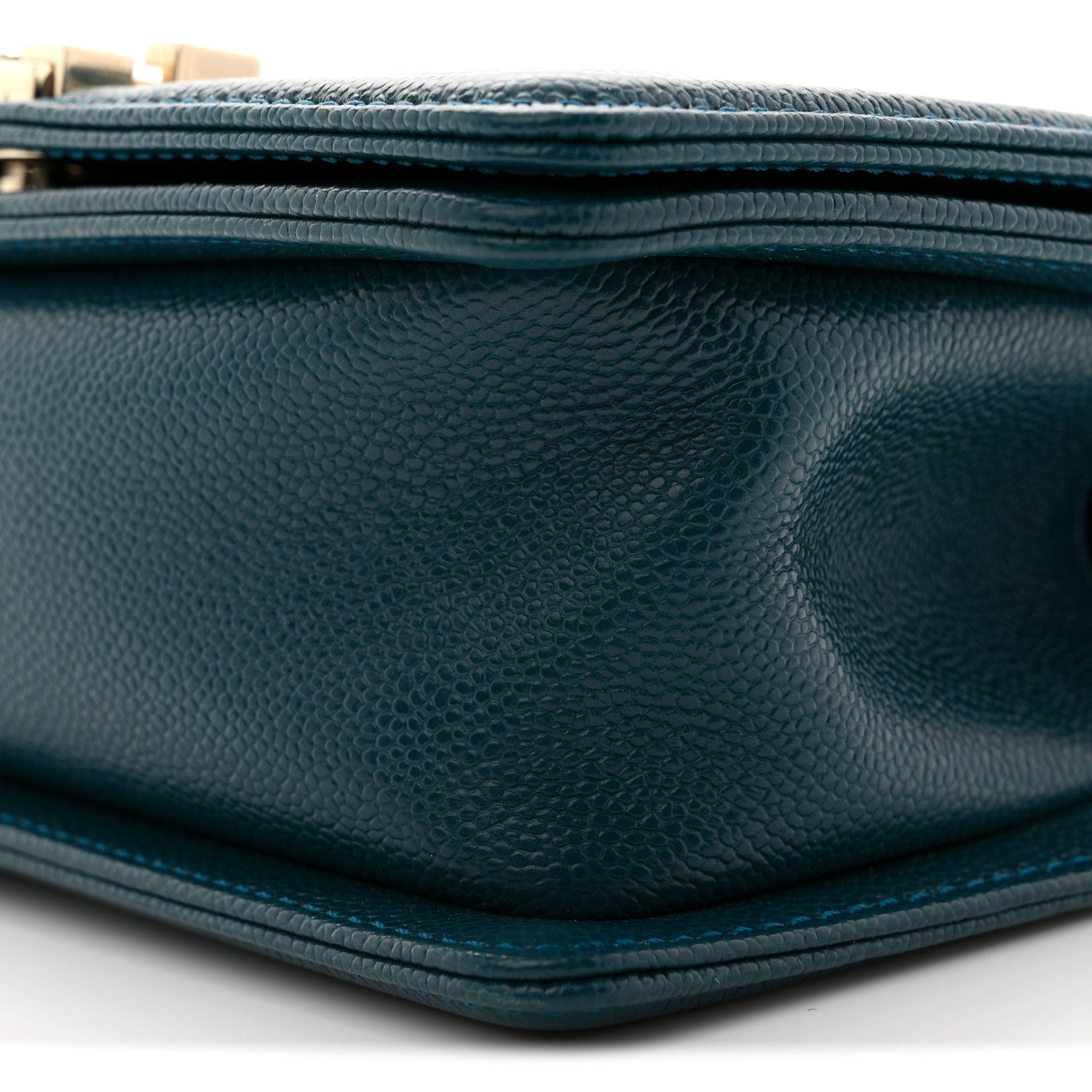 Chanel Caviar Quilted Small Boy Flap Dark Blue
