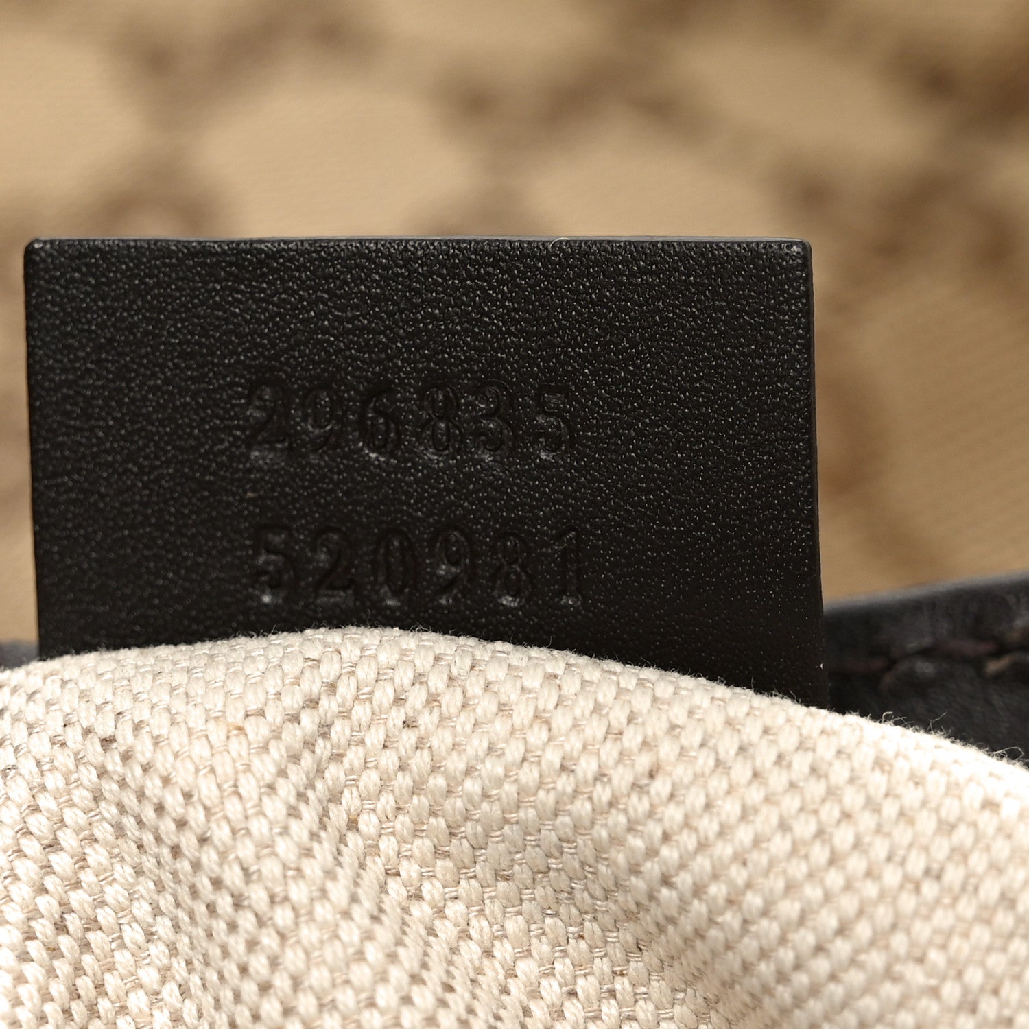 Gucci Monogram Medium Sukey Tote Dark Brown