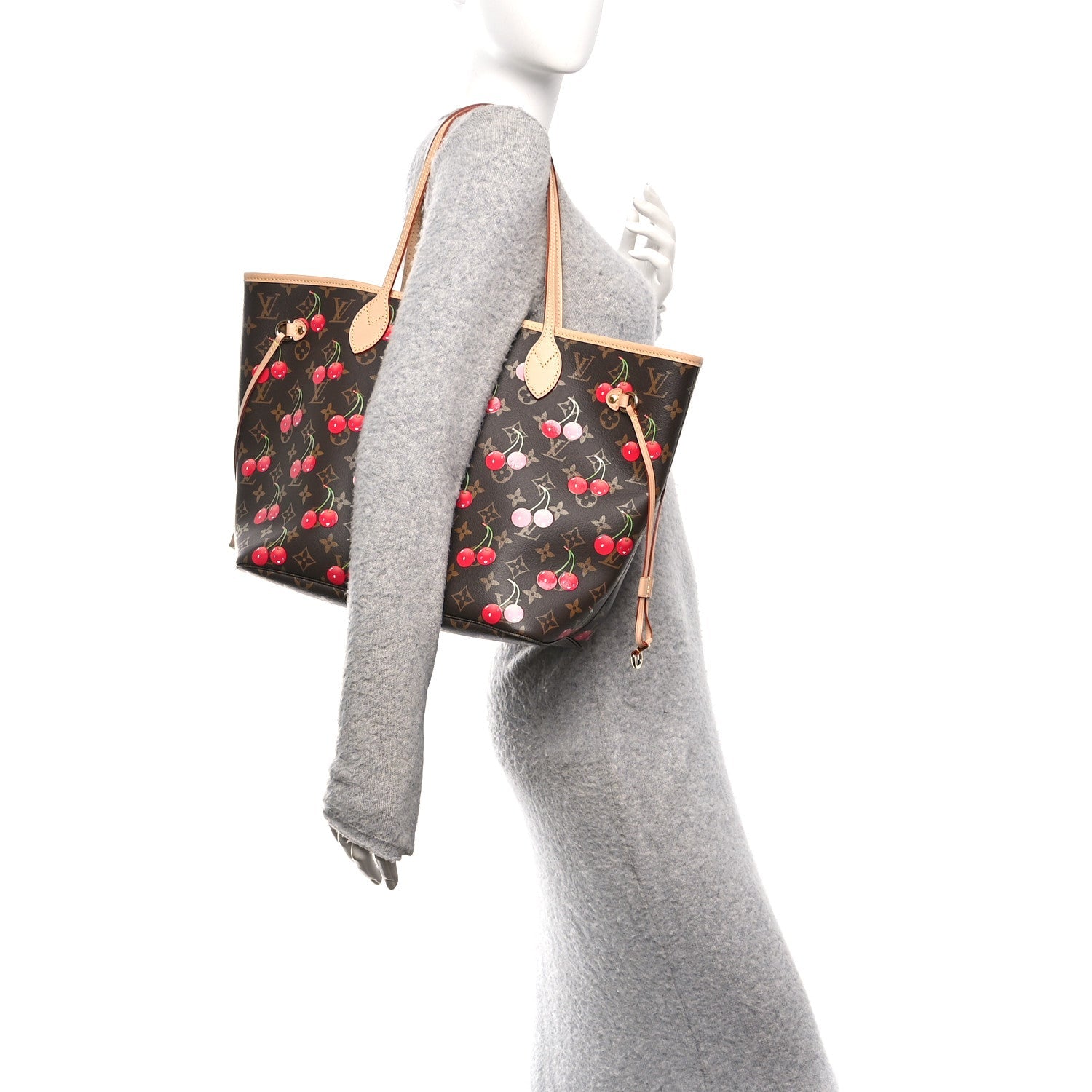 Louis Vuitton LV X TM Monogram Cerises Neverfull MM