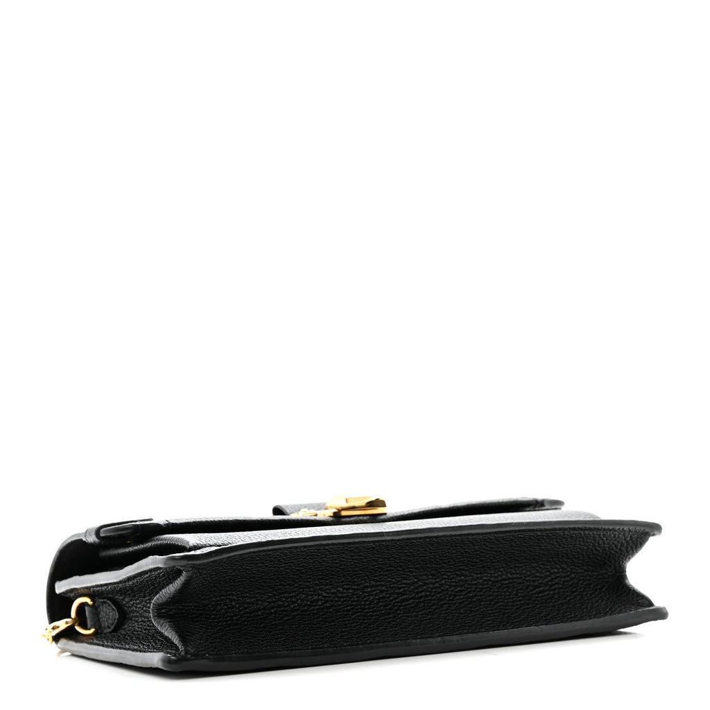 Louis Vuitton Empreinte Vavin Chain Wallet Black