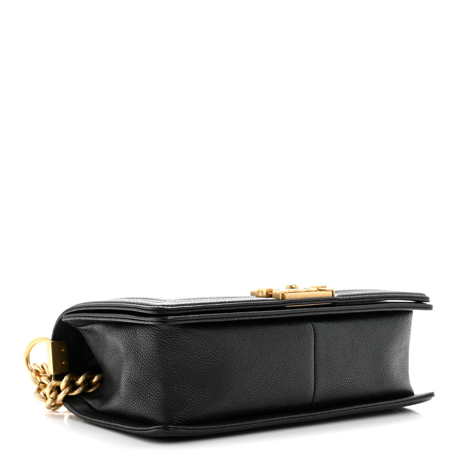 Chanel Caviar Quilted Medium Boy Flap Black