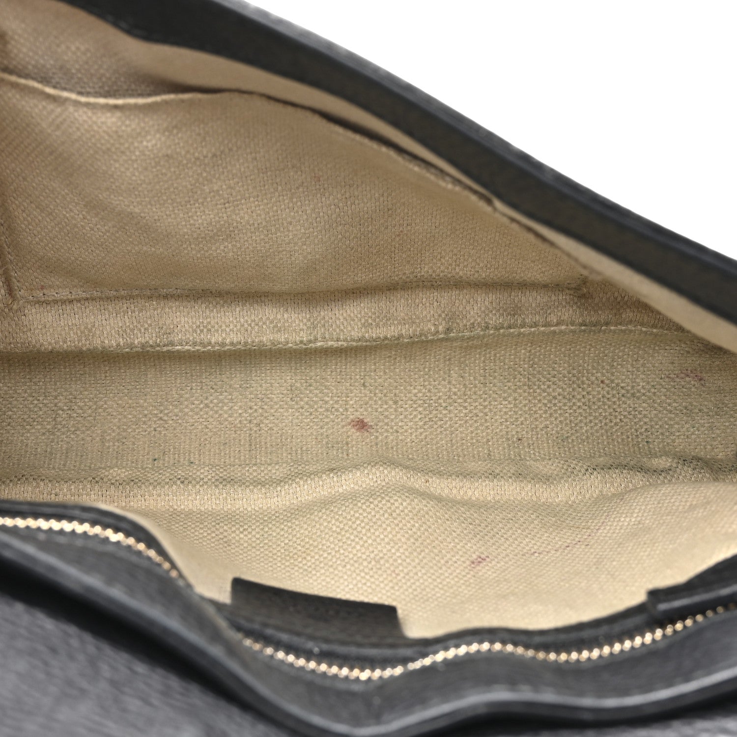Gucci Pebbled Calfskin Medium Soho Flap Crossbody Black