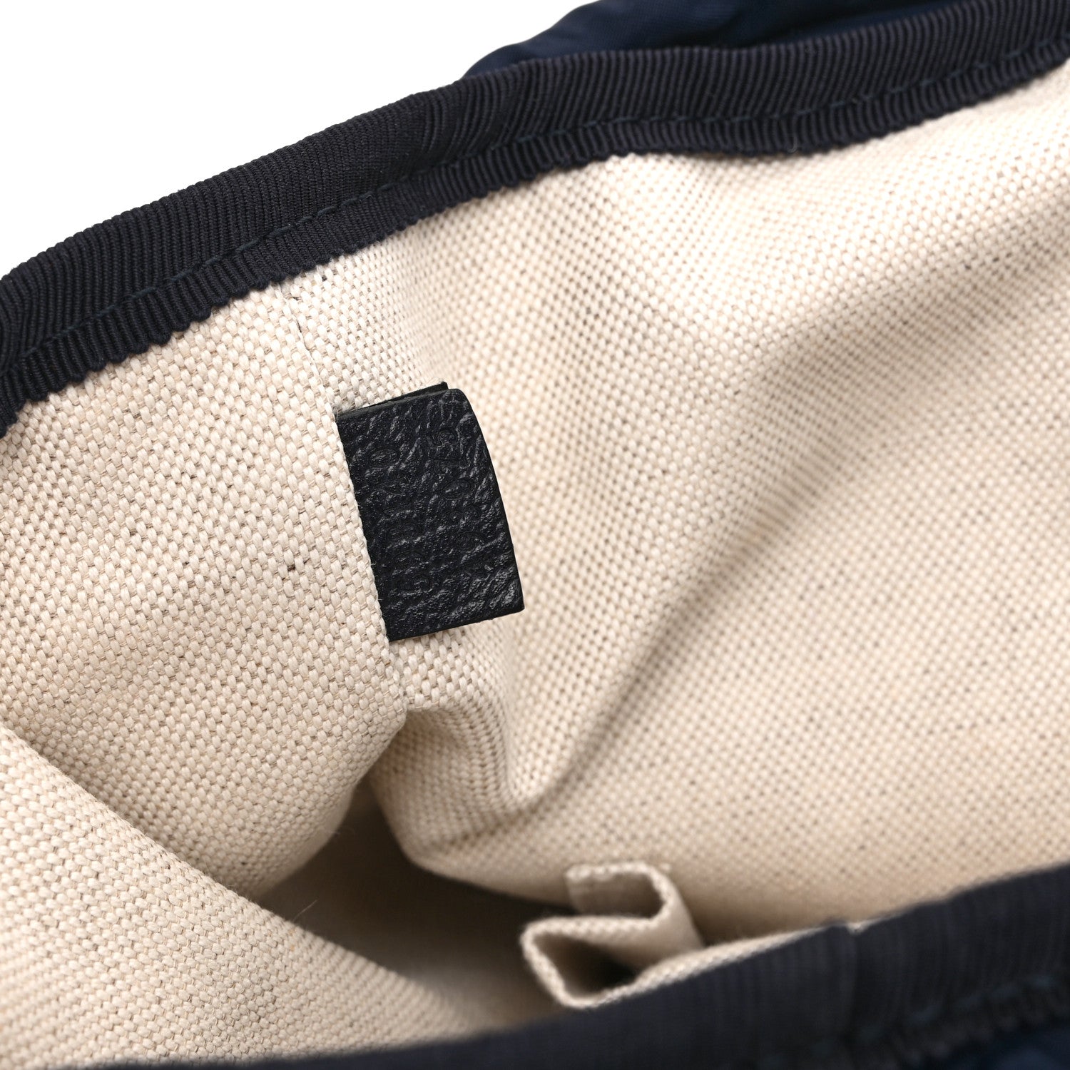 Gucci GG Supreme Monogram Textured Dollar Calfskin Medium Ophidia Double Buckle Backpack Blue Dark Blue Black