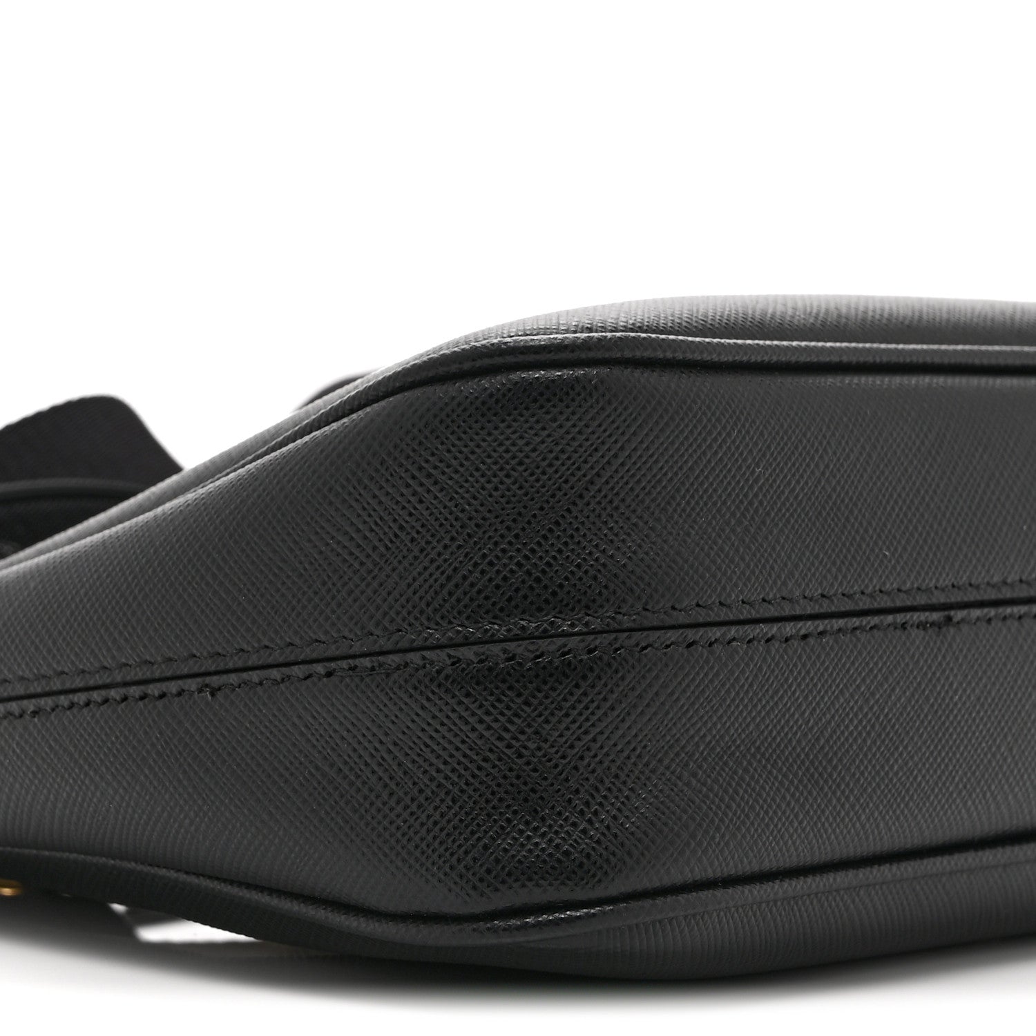 Prada Saffiano Lux Re-Edition 2005 Shoulder Bag Black