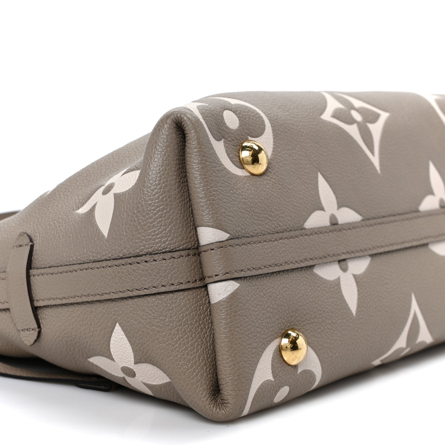 Louis Vuitton Empreinte Monogram Giant CarryAll PM Tourterelle Creme