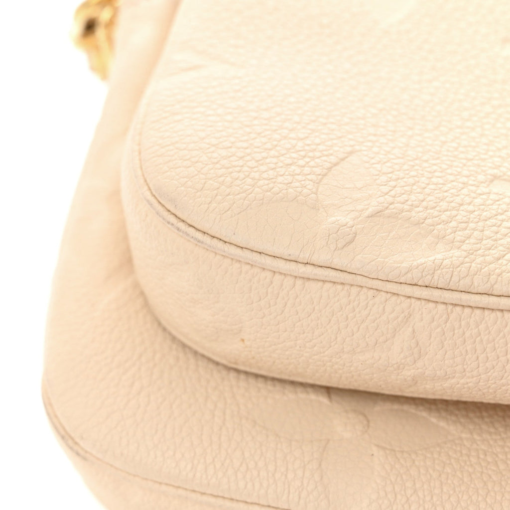 Louis Vuitton Empreinte Monogram Giant Multi Pochette Accessories Cream