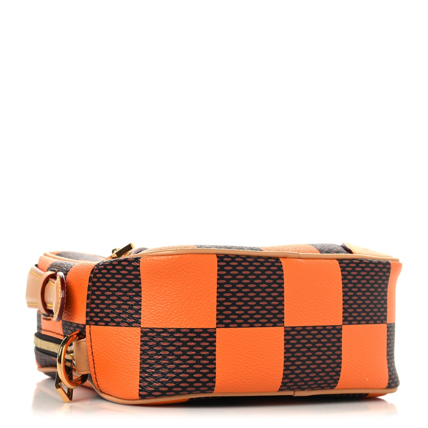 Louis Vuitton Damier Pop Chess Messenger Orange