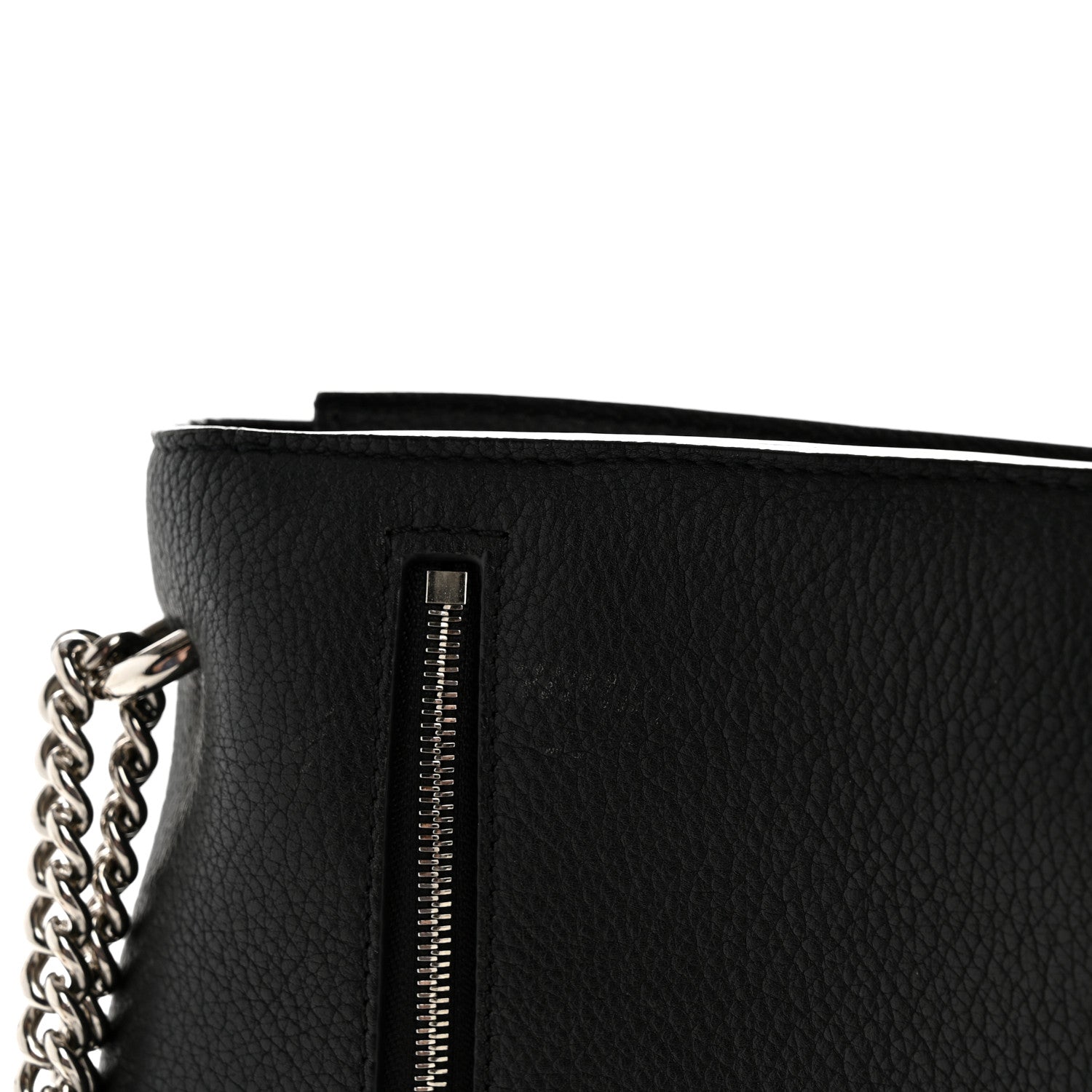 Louis Vuitton Soft Calfskin My Lockme Chain Bag BB Black