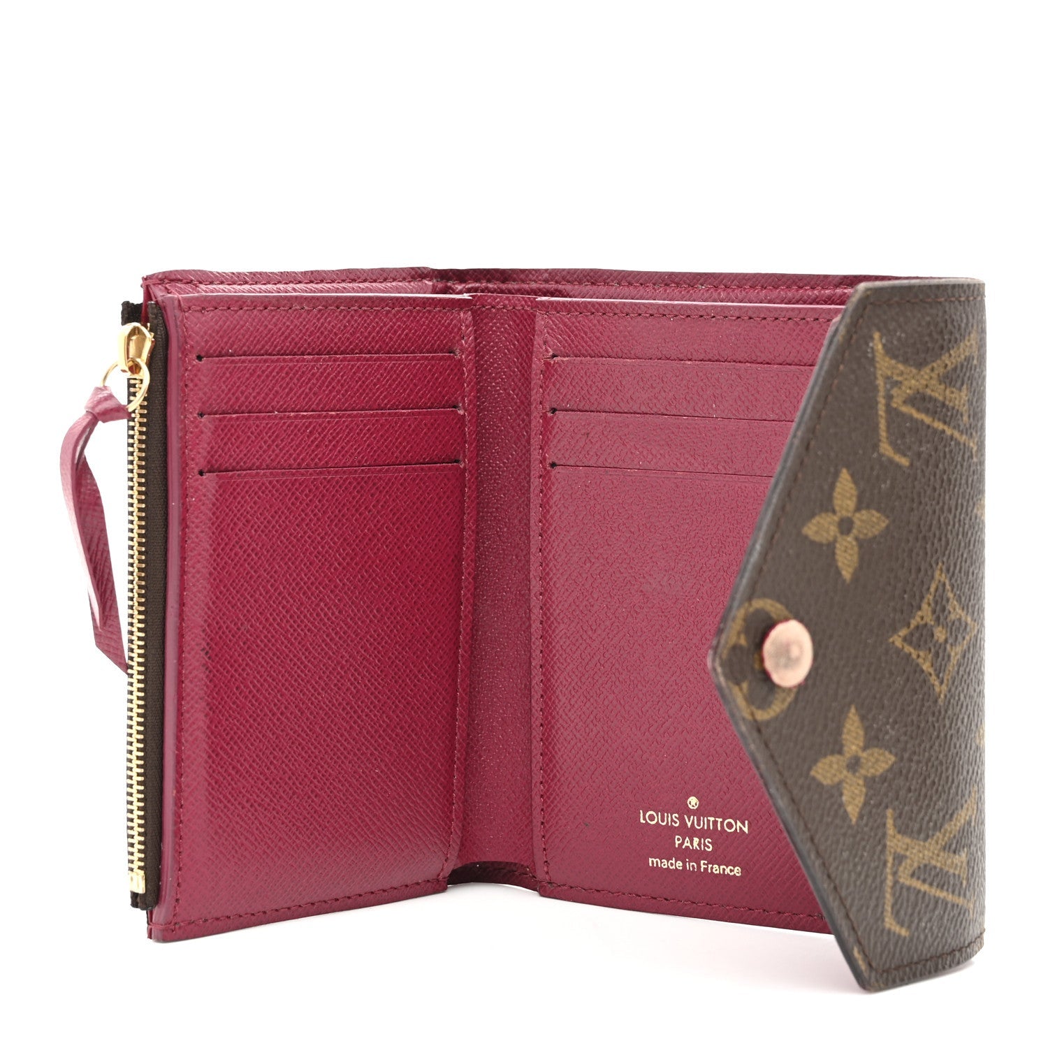 Louis Vuitton Monogram Victorine Wallet Fuchsia