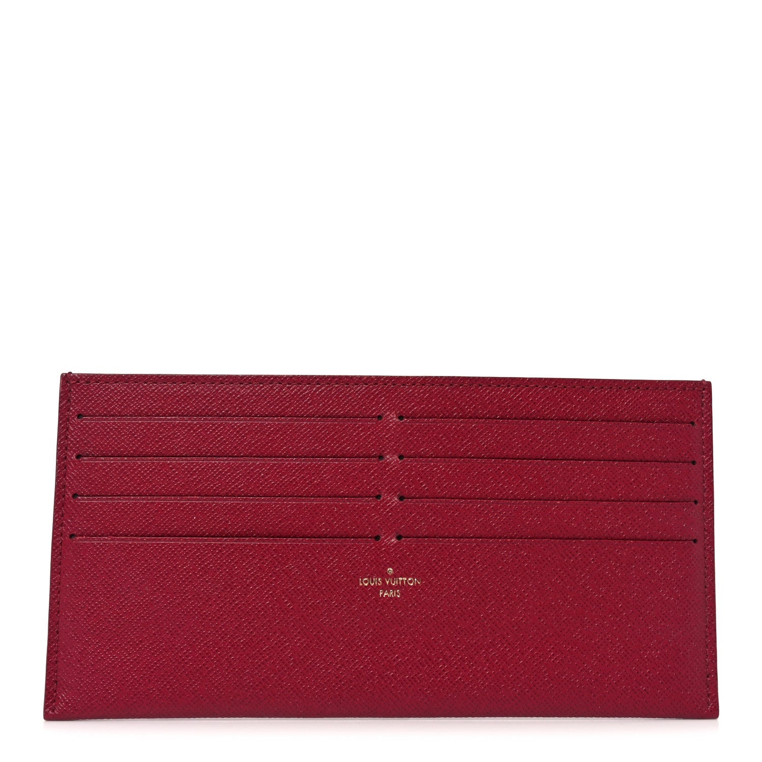 Louis Vuitton Calfskin Felicie Card Holder Insert Fuchsia