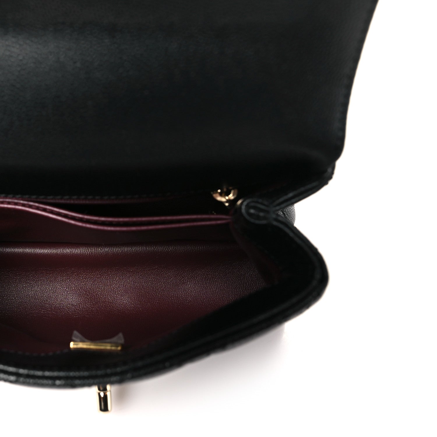 Chanel Caviar Quilted Extra Mini Coco Handle Flap Black
